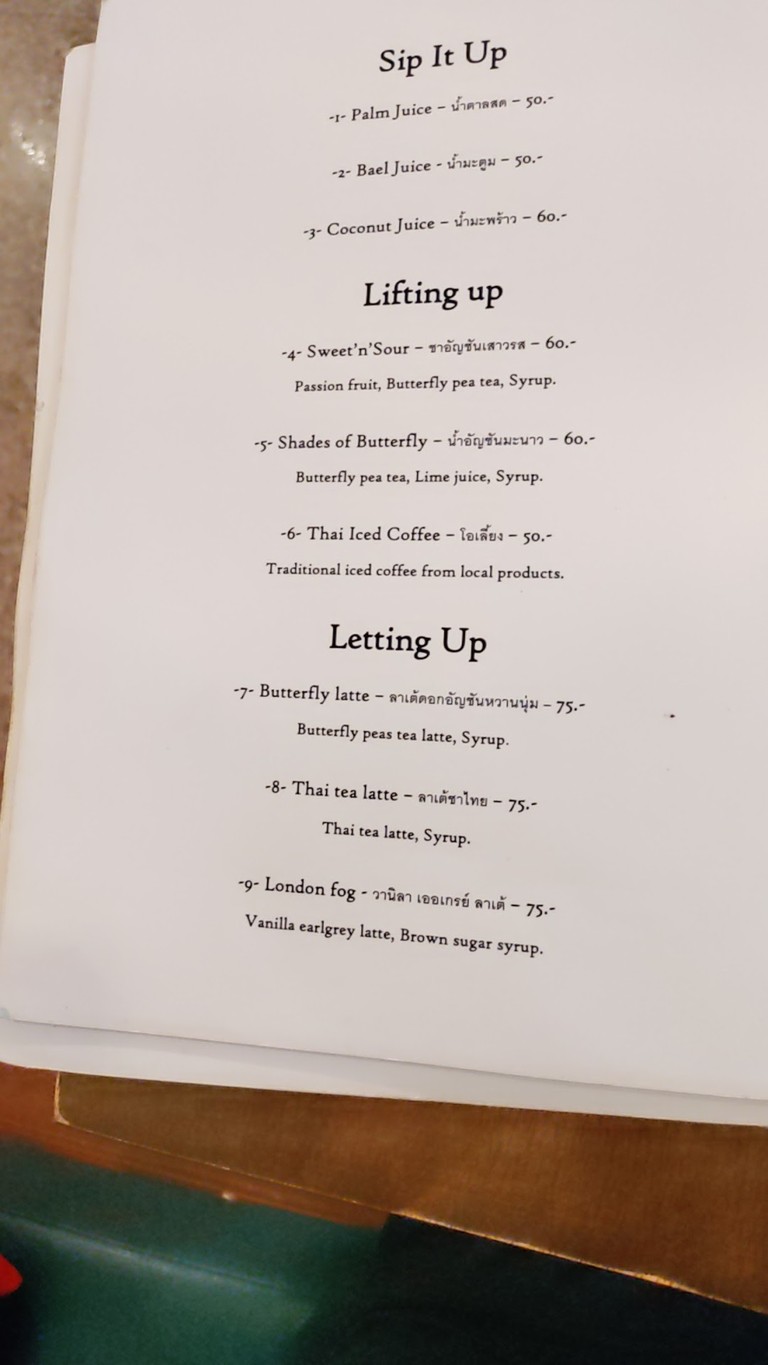 Baan Long Lim | Baan Progressive Thai Cuisine menu 3