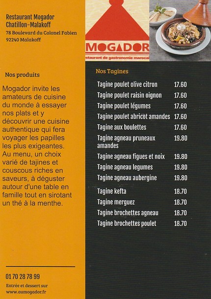 Restaurant Mogador