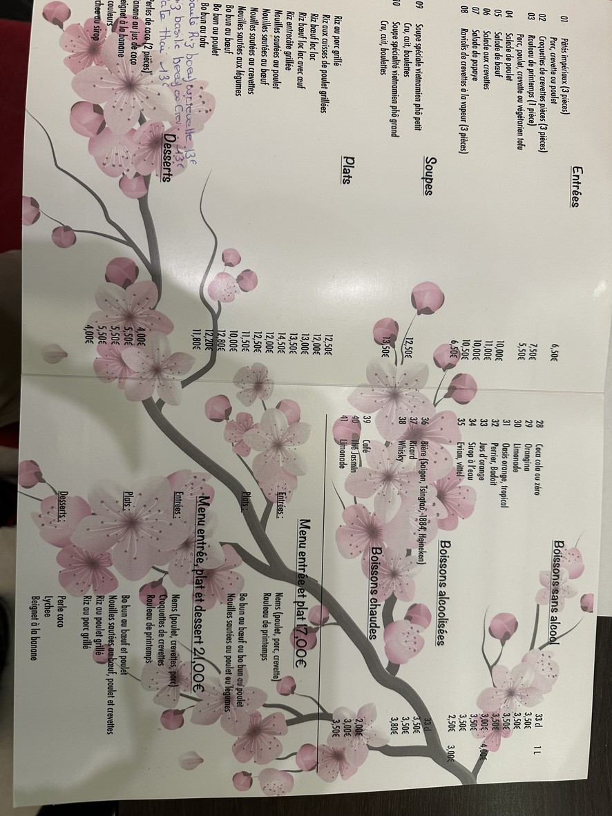 Pot o pho menu 1