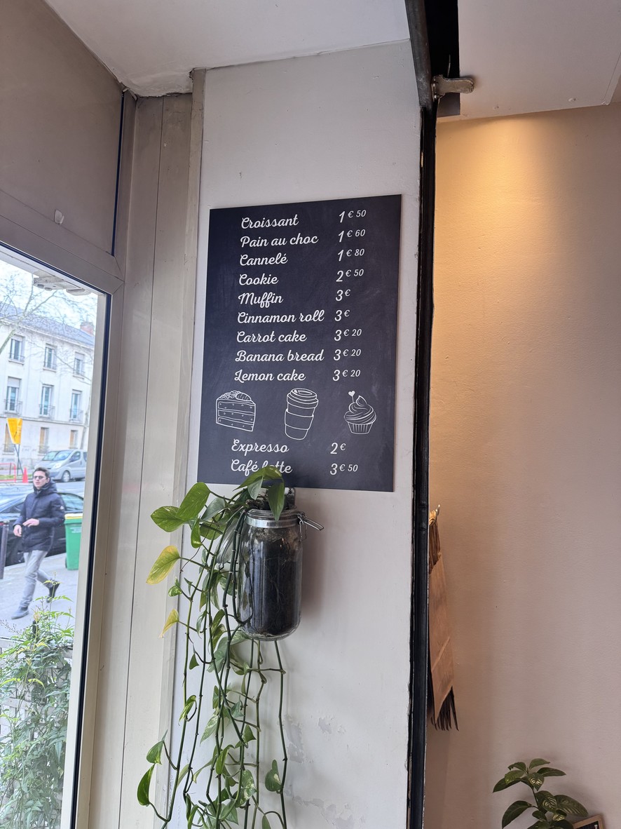 Mamie Lucienne menu 2