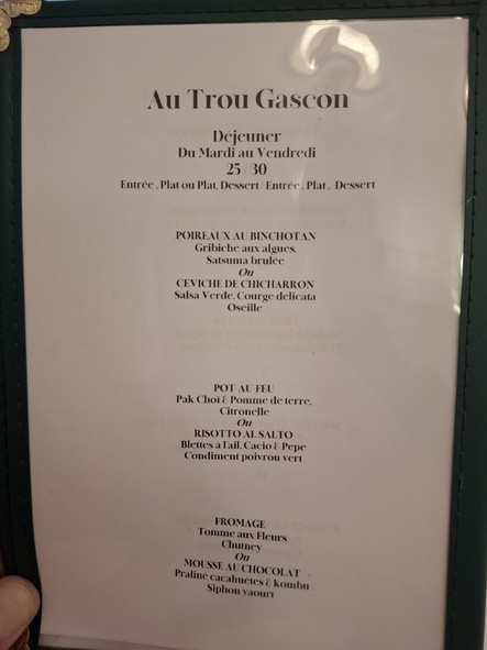 Au Trou Gascon