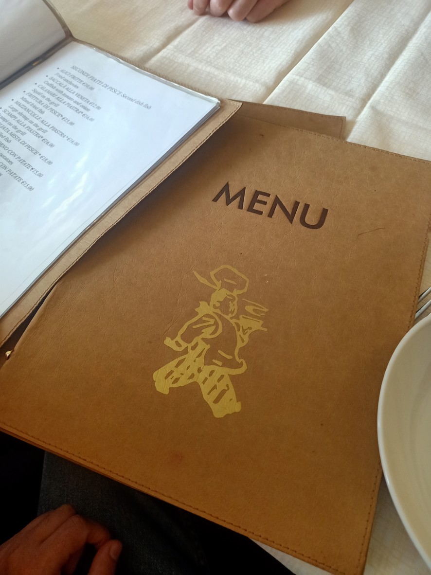 Gino al villino menu 1
