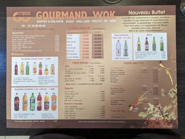 GOURMAND WOK SARTROUVILLE