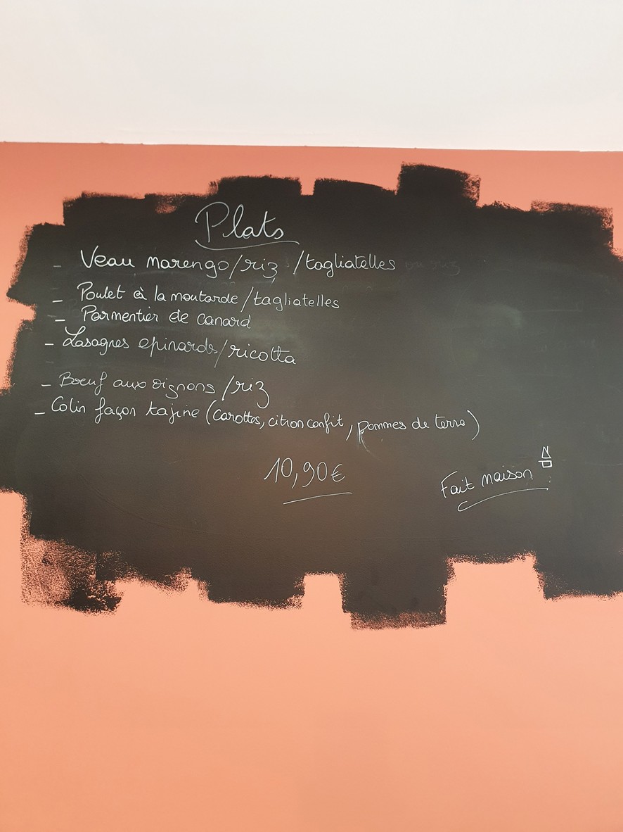 La Cantoche d'Elo menu 1