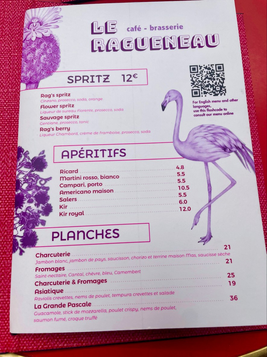 Café Brasserie Ragueneau menu 4