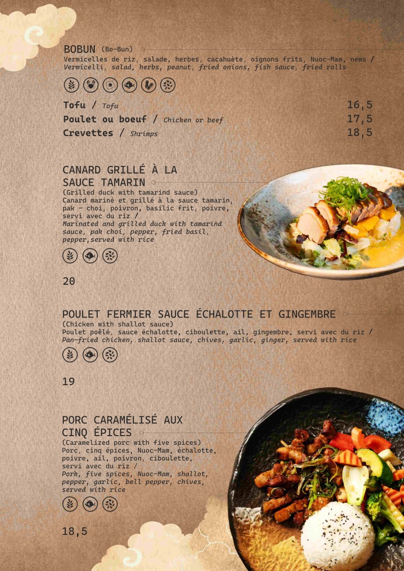 Madame Ngo menu 2