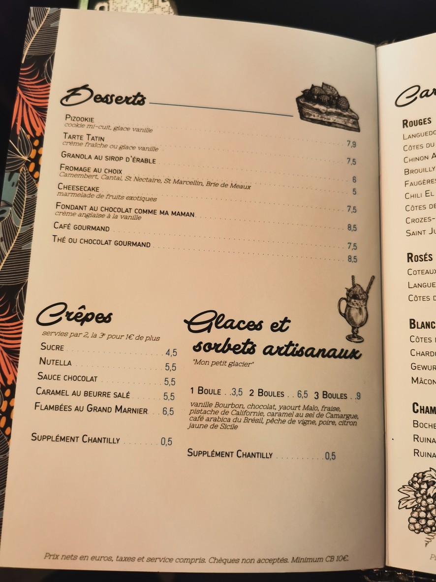 L'Office menu 2