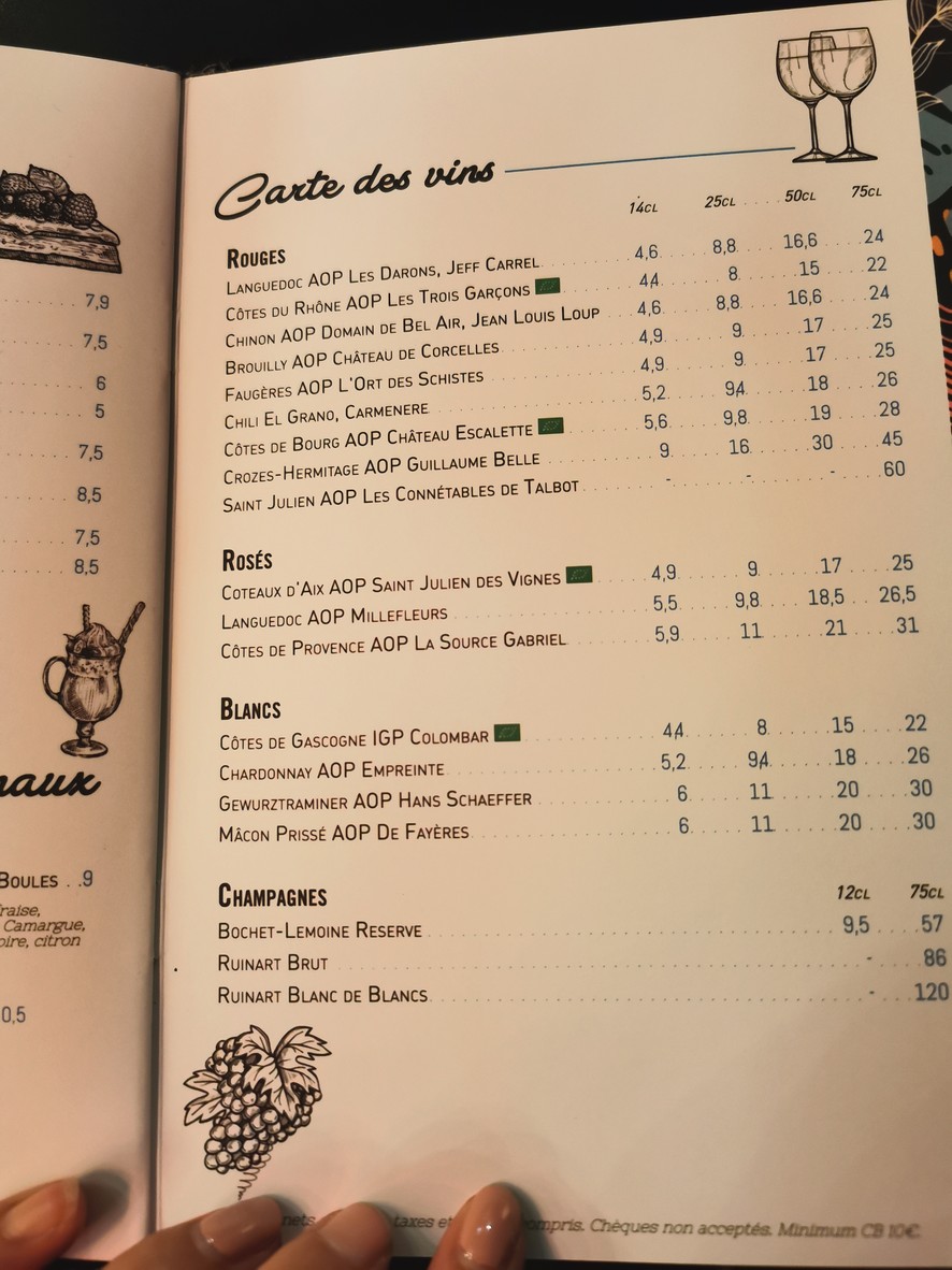 L'Office menu 4