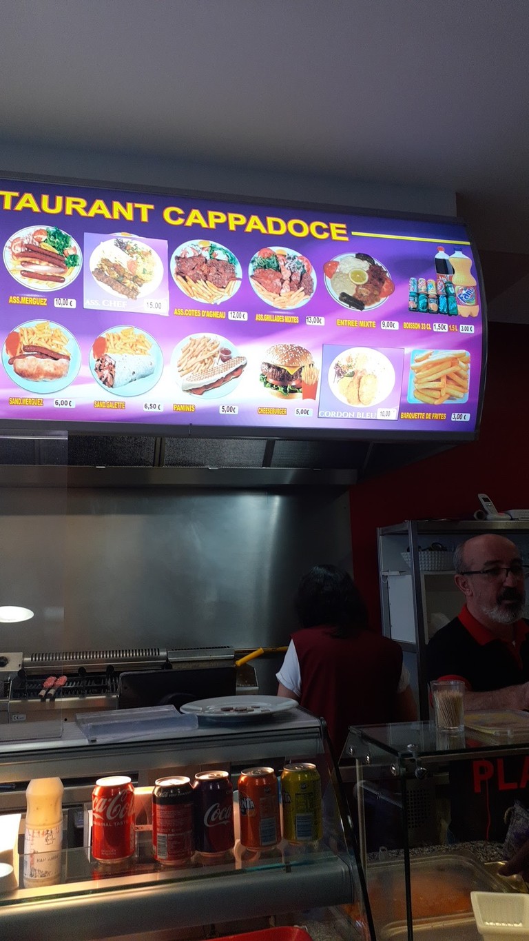 La Cappadoce menu 2
