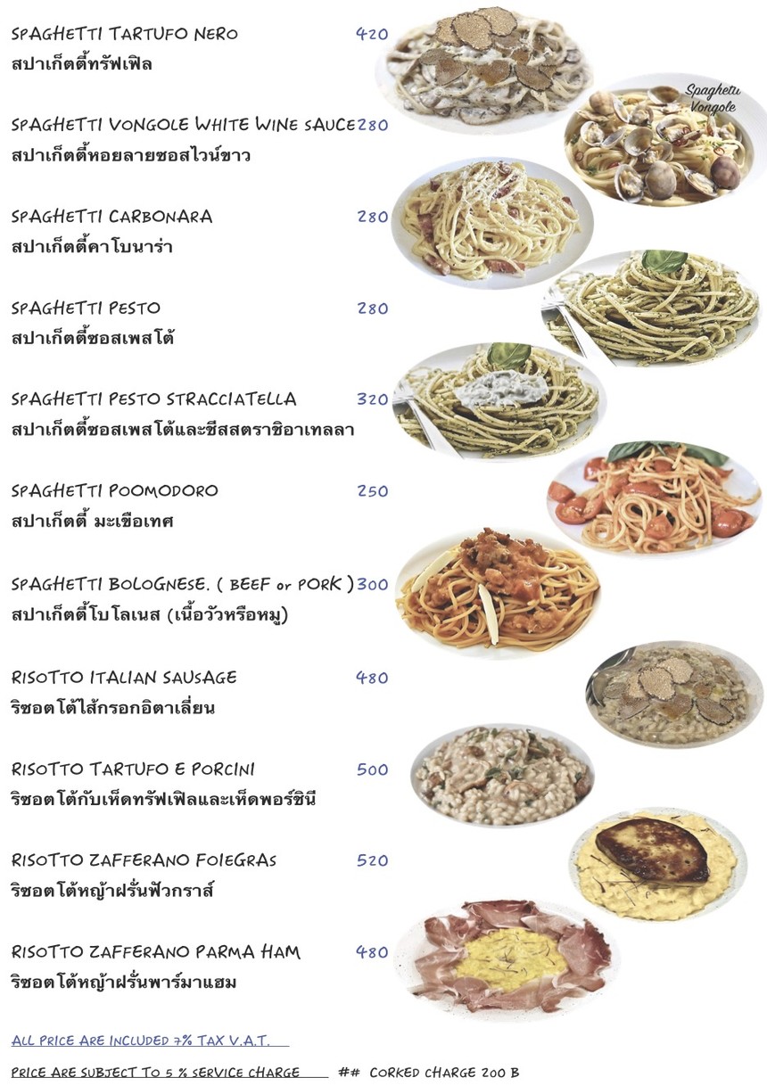 Granda pizza Livio menu 5
