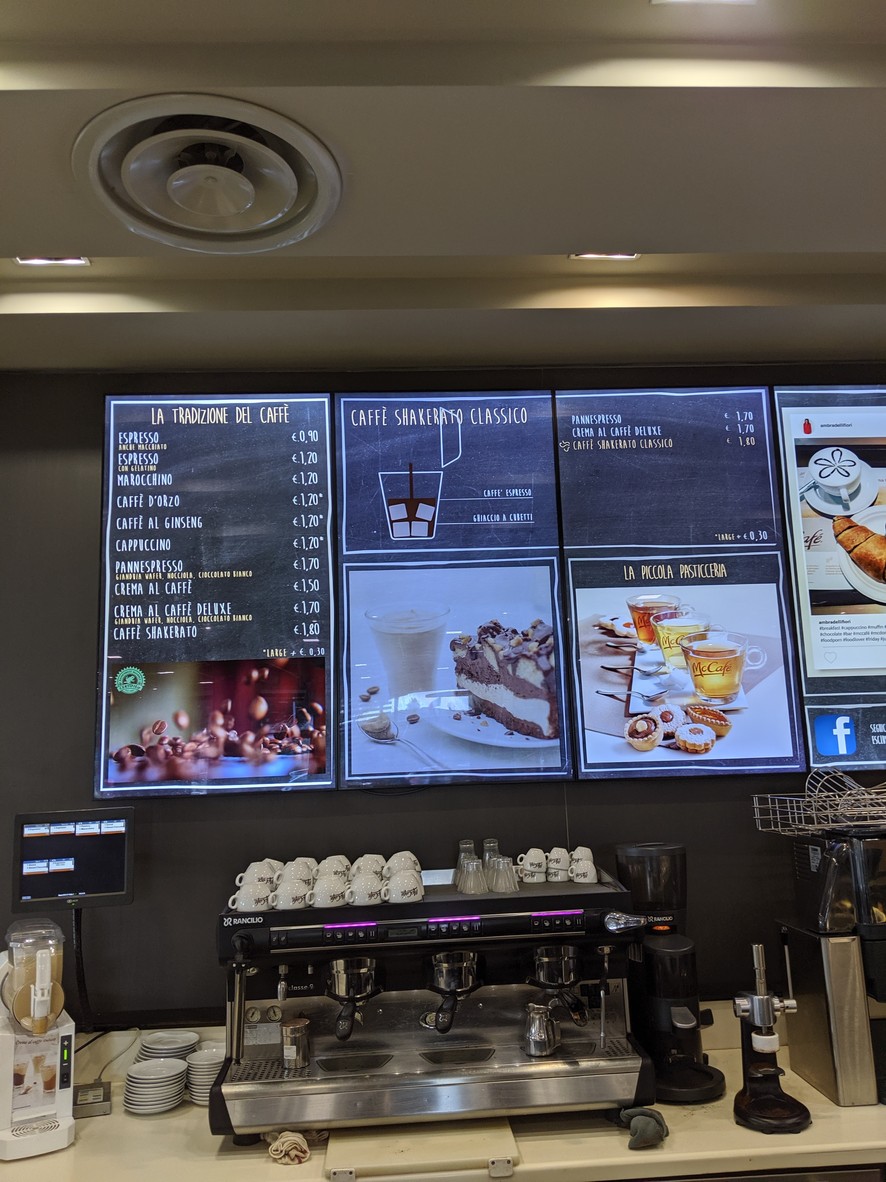 McDonald's menu 4