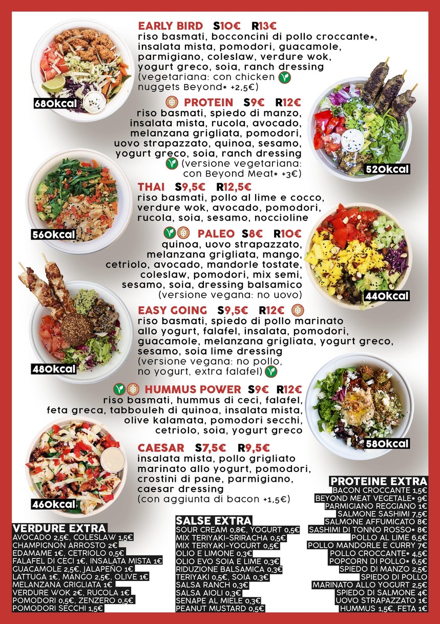 California Cookhouse - Montesacro menu 6