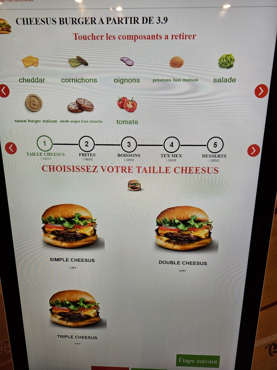 SAMY’S BBQ BURGER 20 menu 2