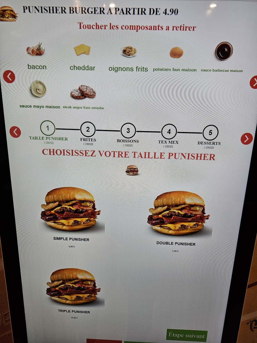SAMY’S BBQ BURGER 20 menu 3