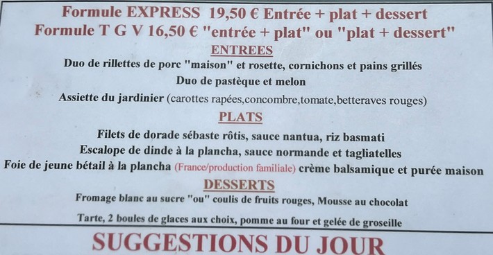 La Table des Troys