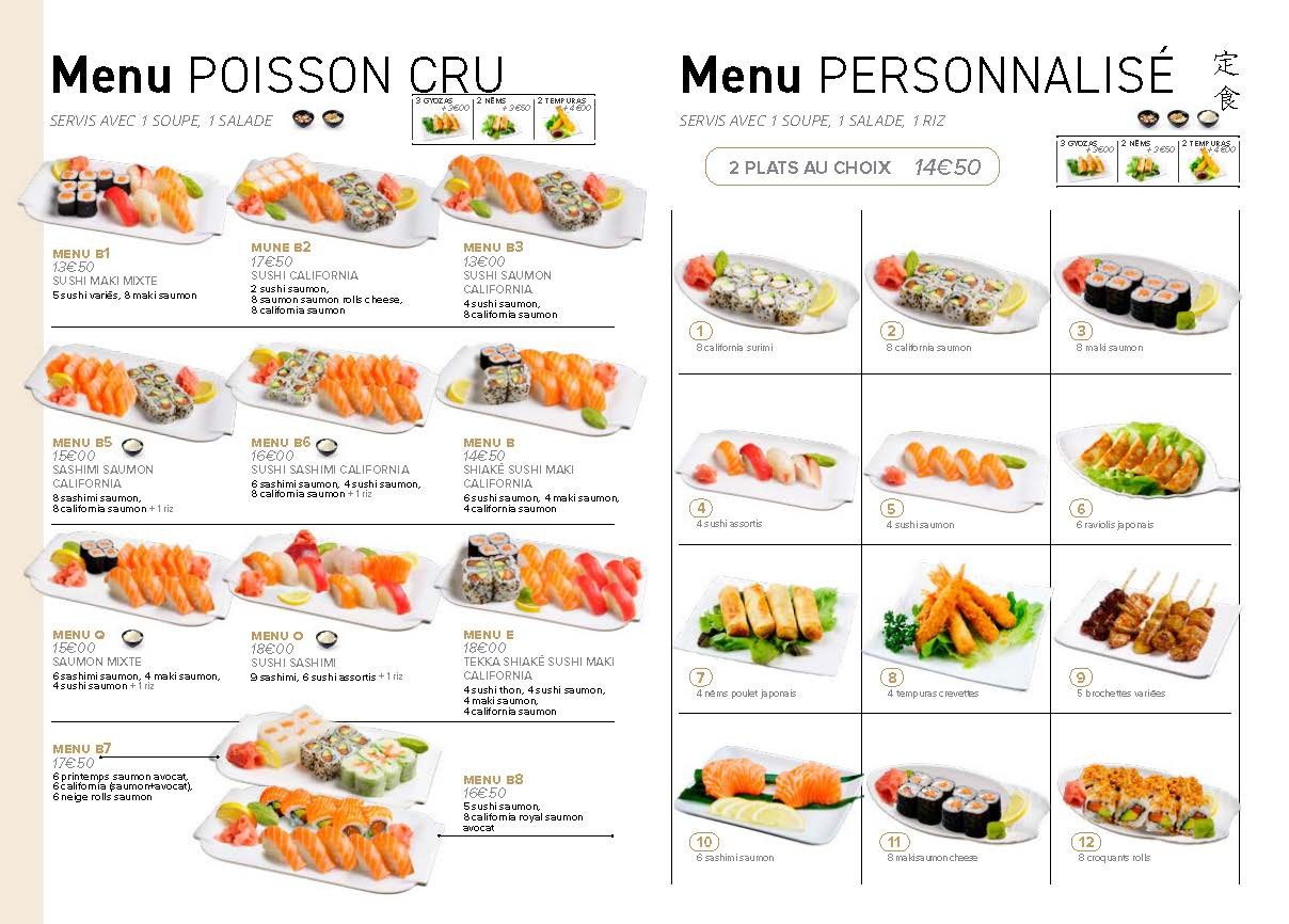 Yoko menu 1