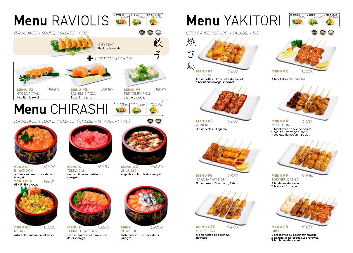 Yoko menu 2