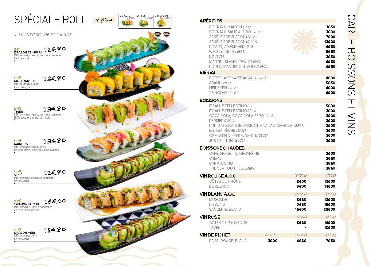 Yoko menu 4