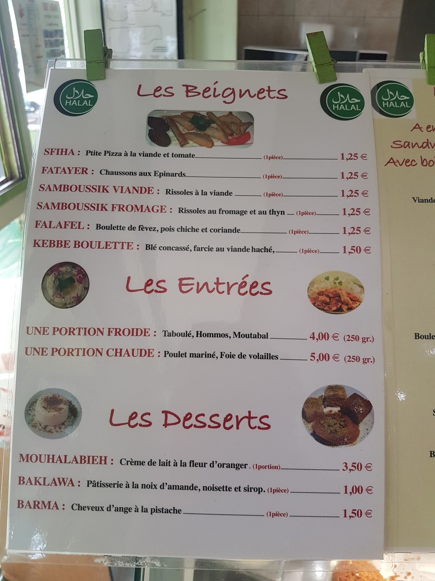 Le Mediterranée menu 3