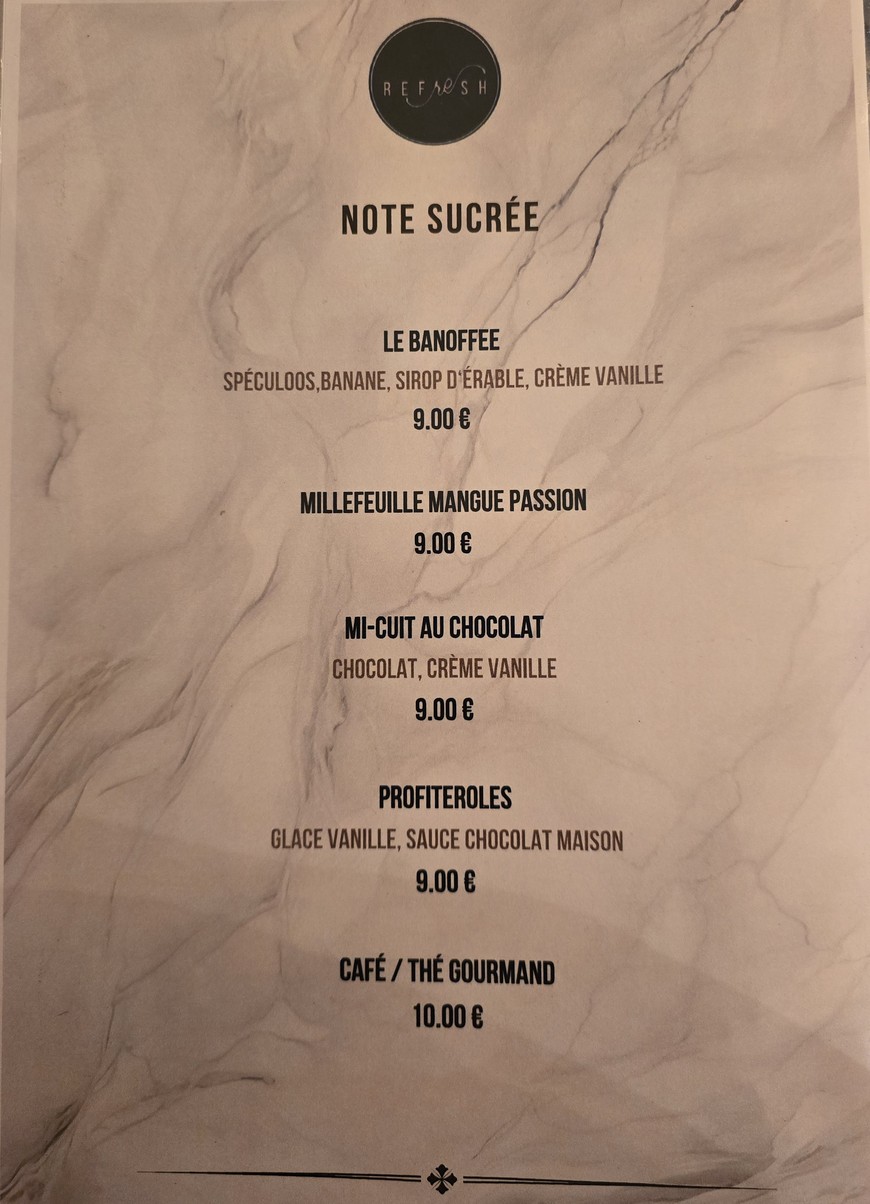 Refresh menu 4
