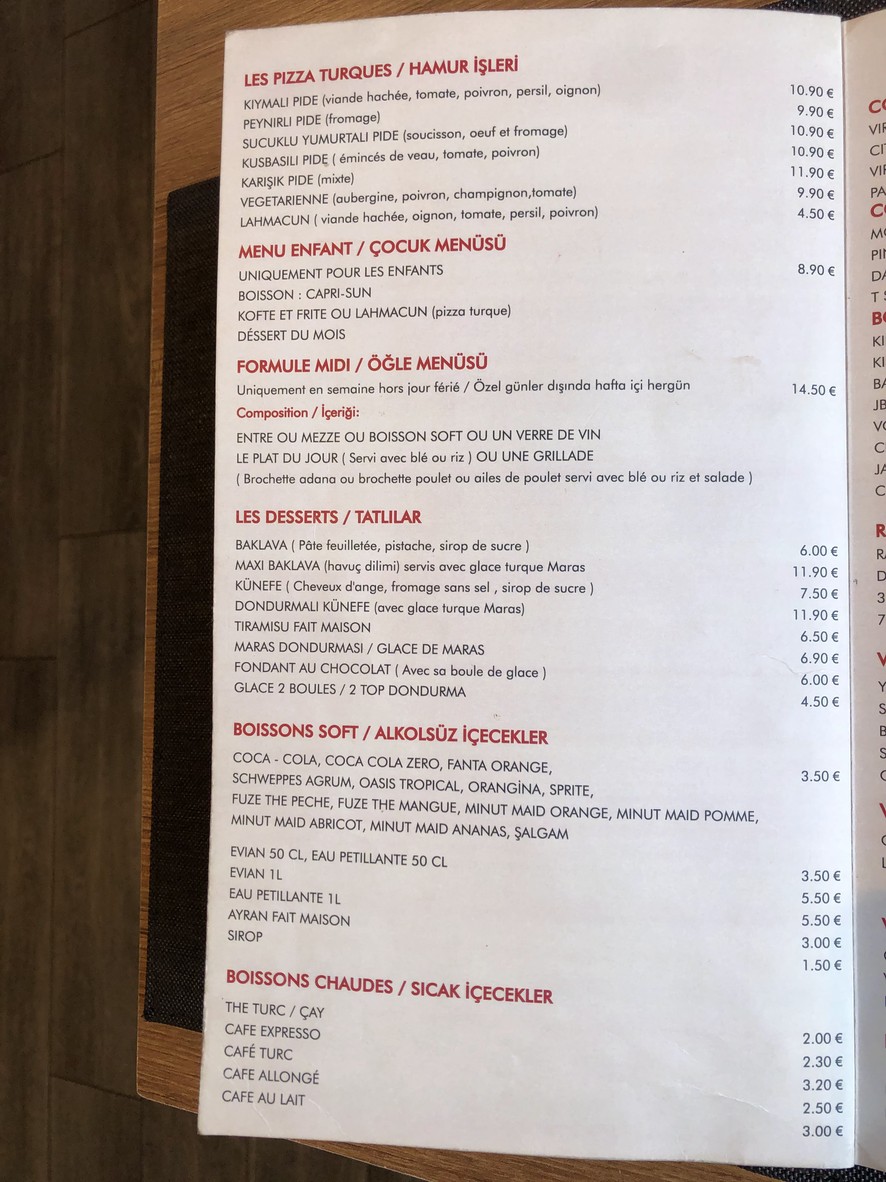 عثمانلي جريل menu 2
