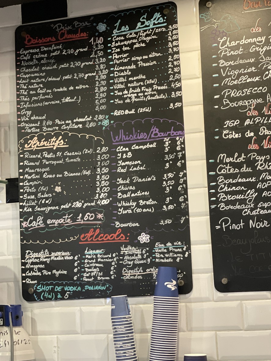 Le Chiquito menu 2