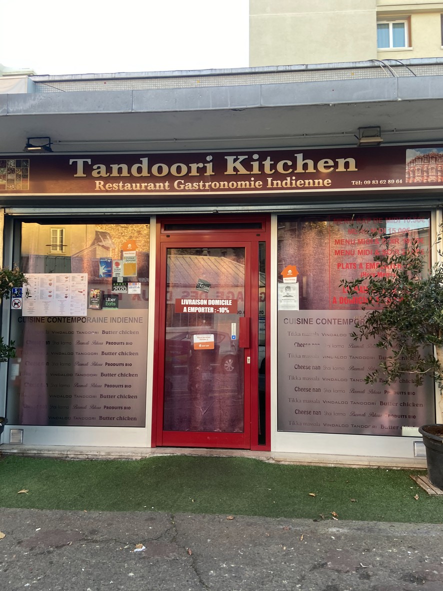 Tandoori Kitchen menu 1