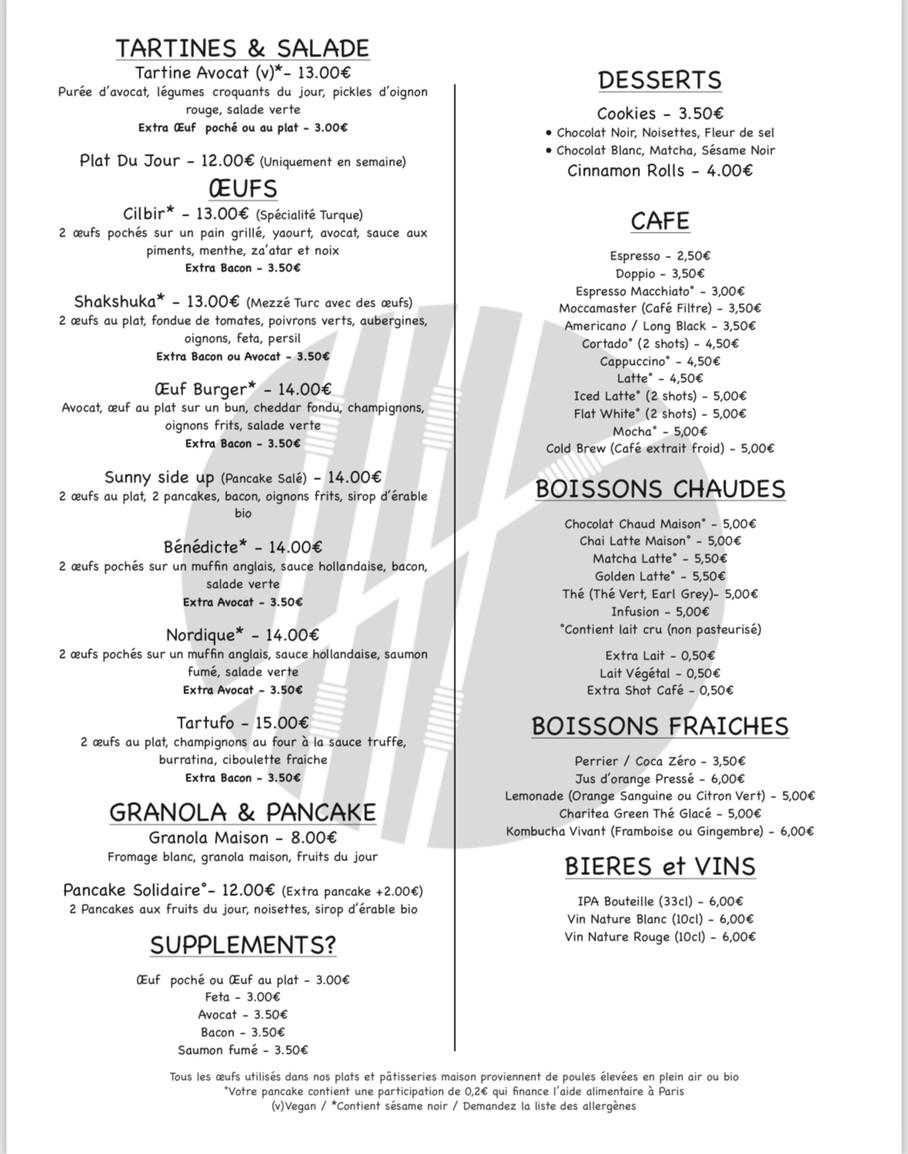 5 Pailles menu 1