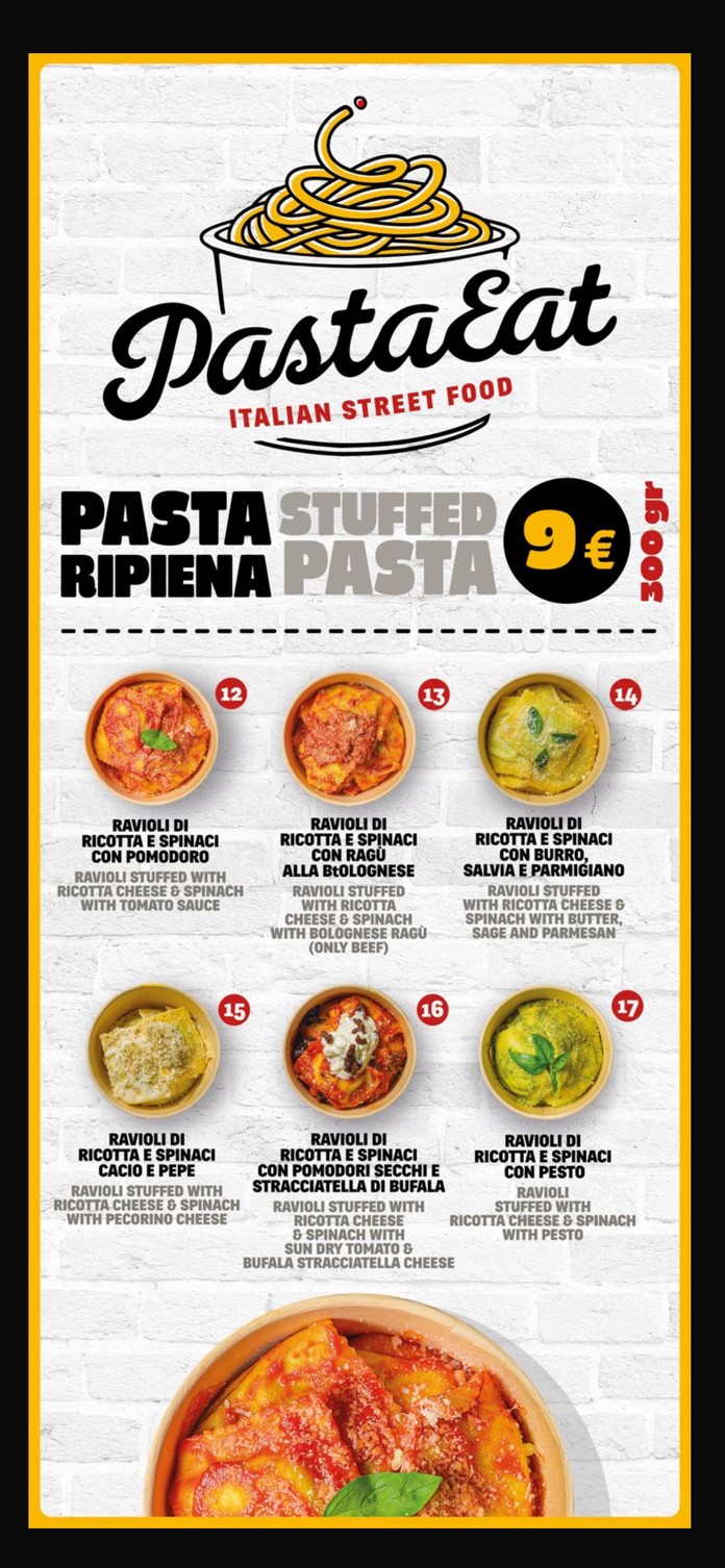 Pastaeat menu 2