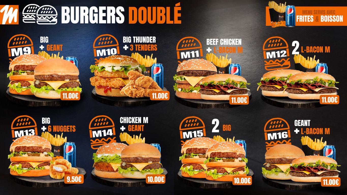Big M menu 3