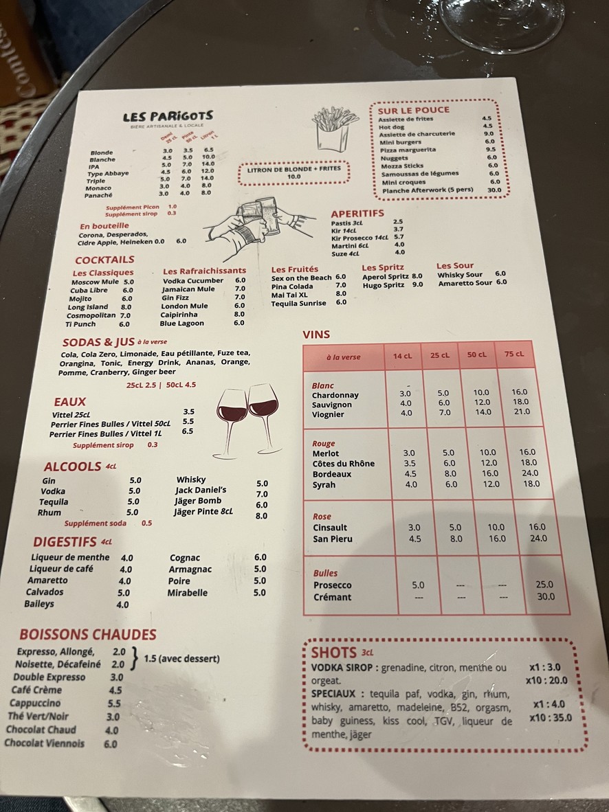 Le Viaduc menu 4