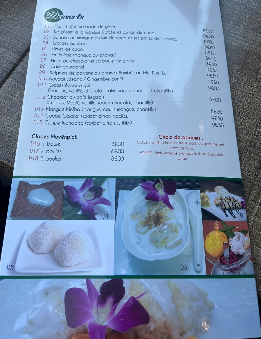 Champa Lao menu 4