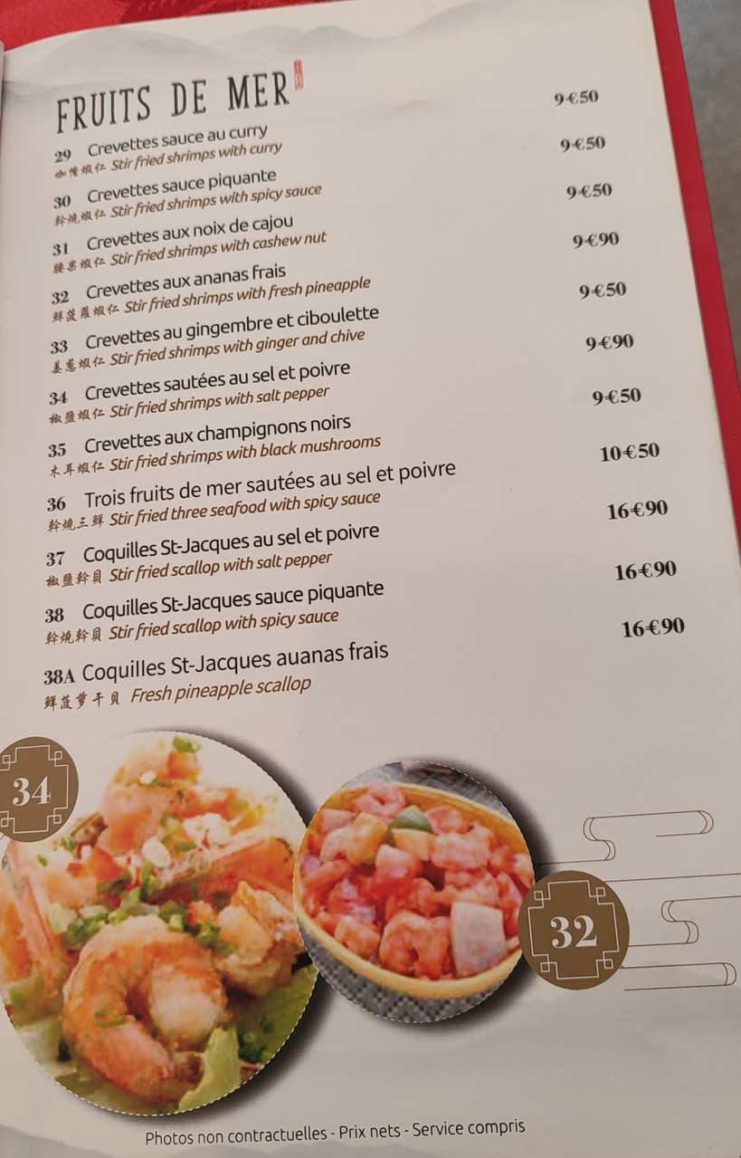 La Gran Muralla de Pekín menu 8