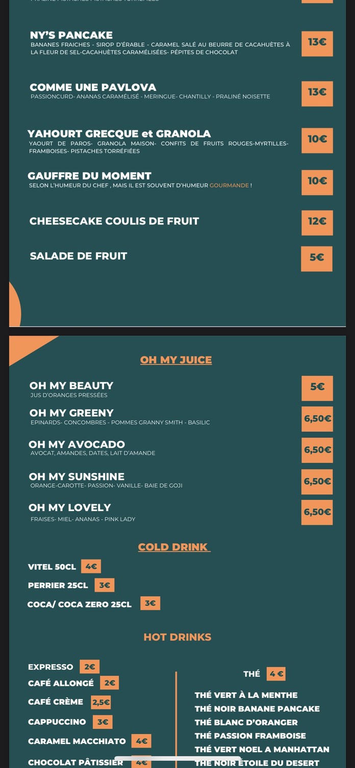 Brunchy Café Paris menu 4