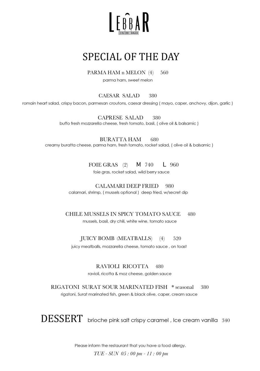 LEB_BAR_BKK menu 2