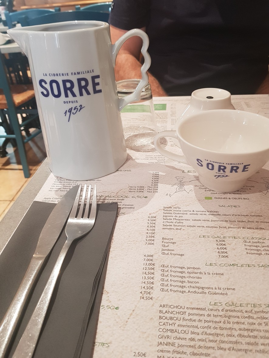 Les Monts d'Arrée menu 1