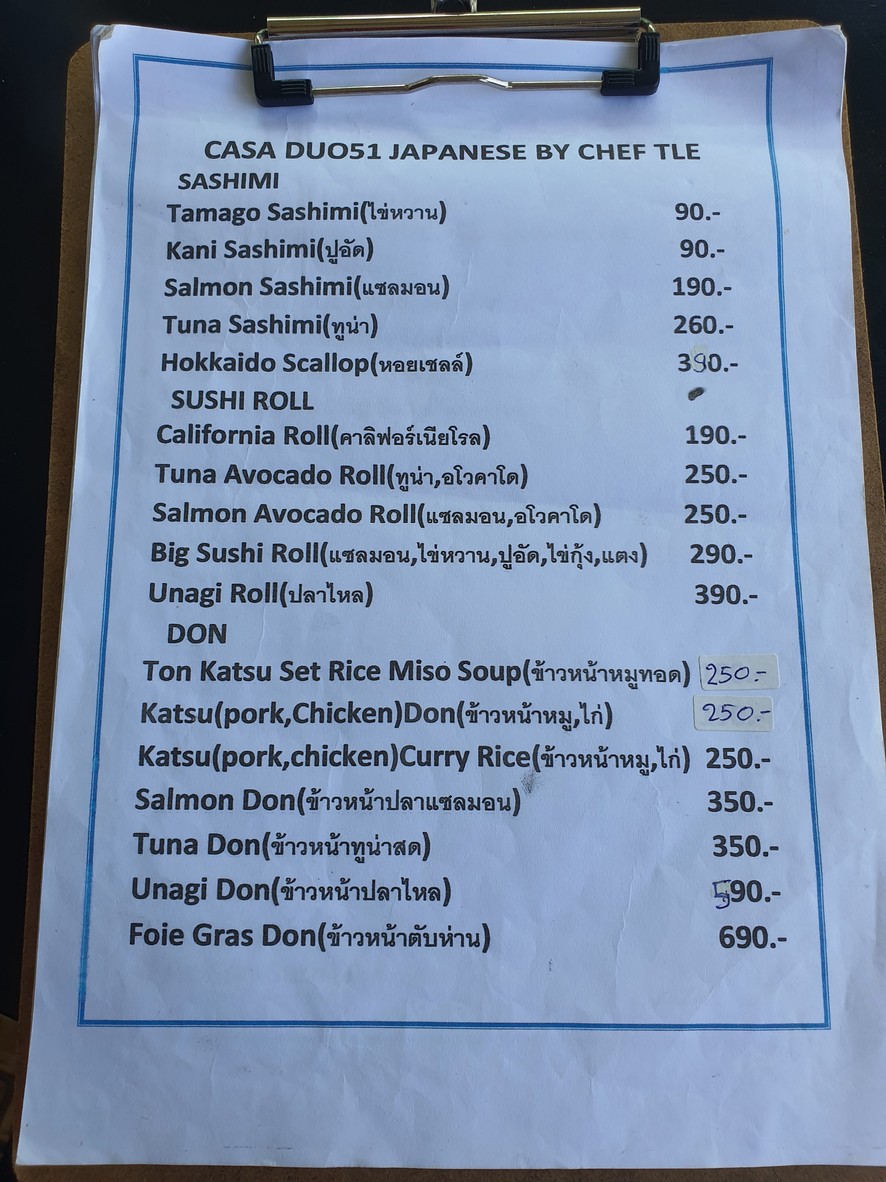 Chef Pao Italian Homemade menu 3