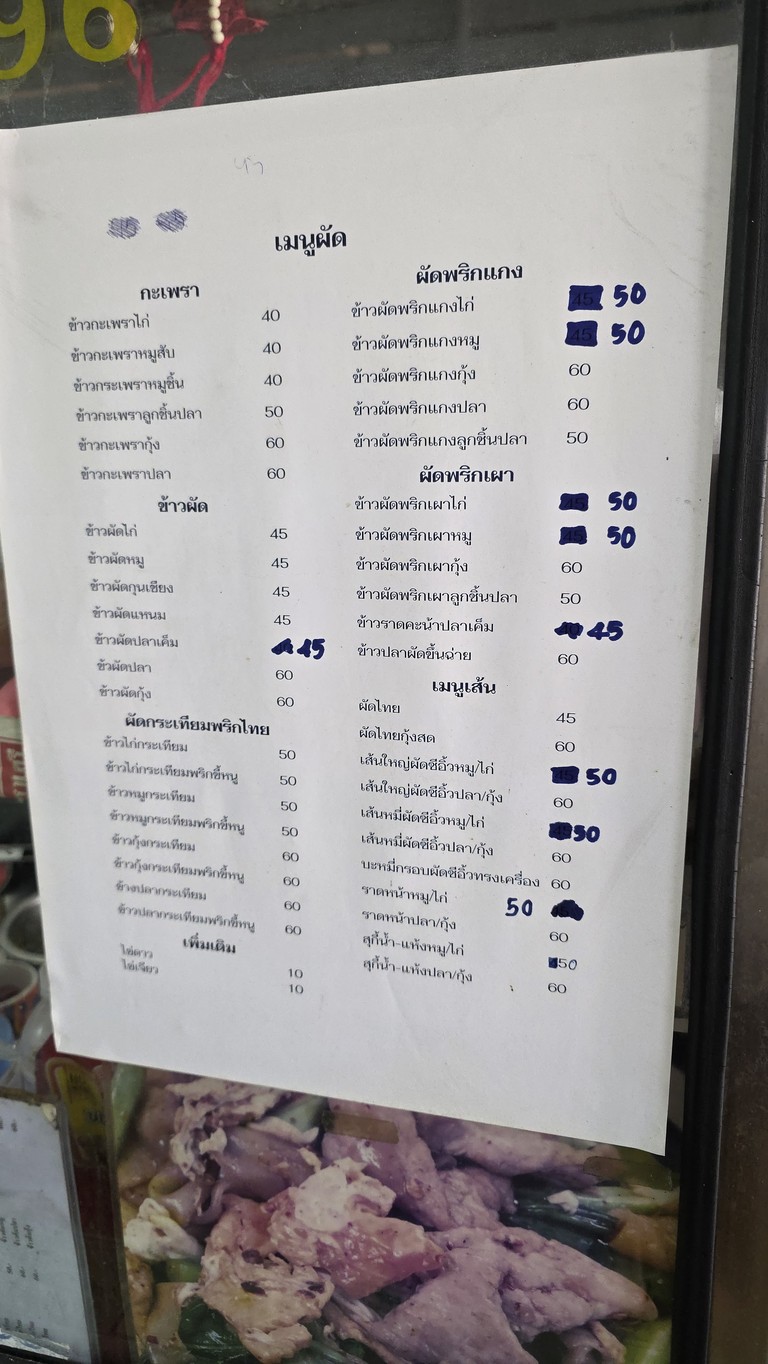 ร้านลูกชิ้นปลาโบราณ menu 1