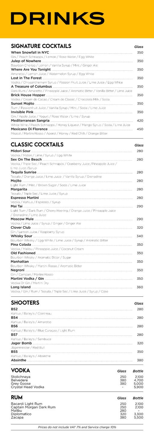 Nowhere menu 3