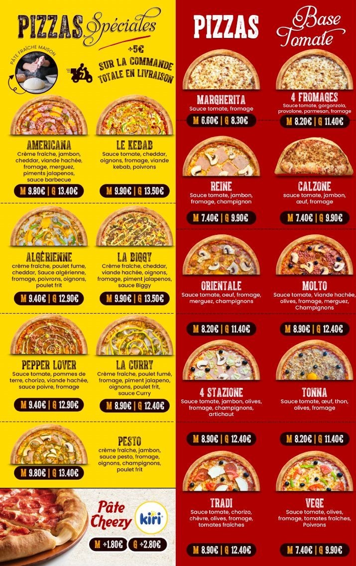 QUOTA Pizza Kebab menu 2