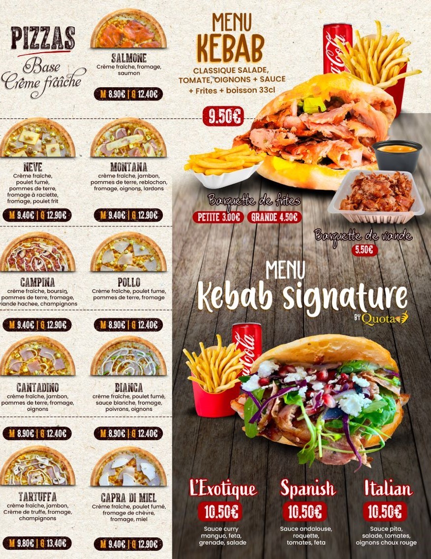 QUOTA Pizza Kebab menu 3