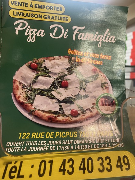 pizza di famiglia
