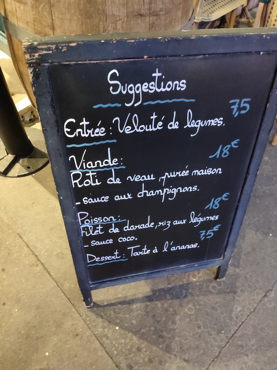 Le Petit Go menu 2