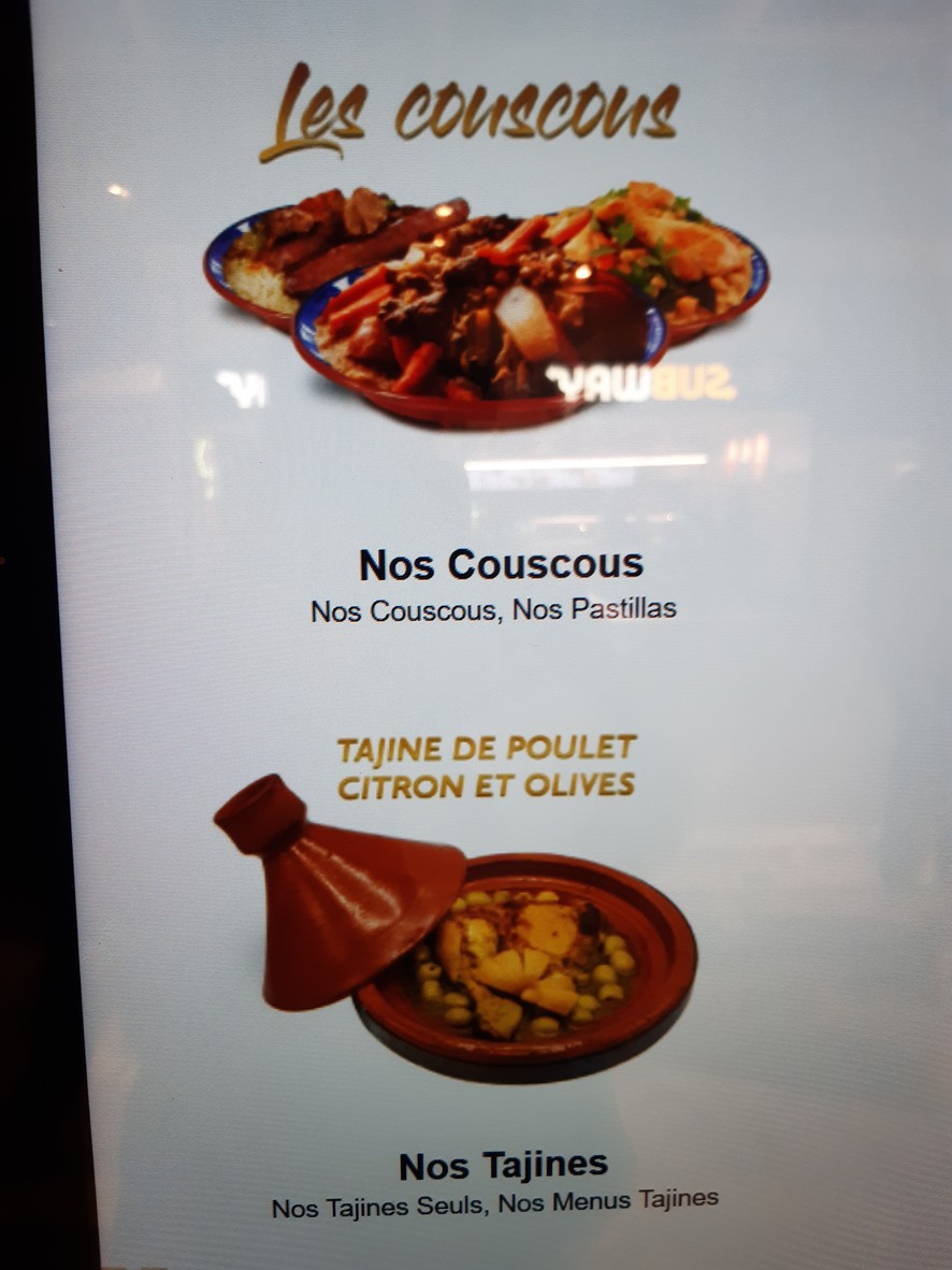 La Gazelle d'Or - QWARTZ menu 3