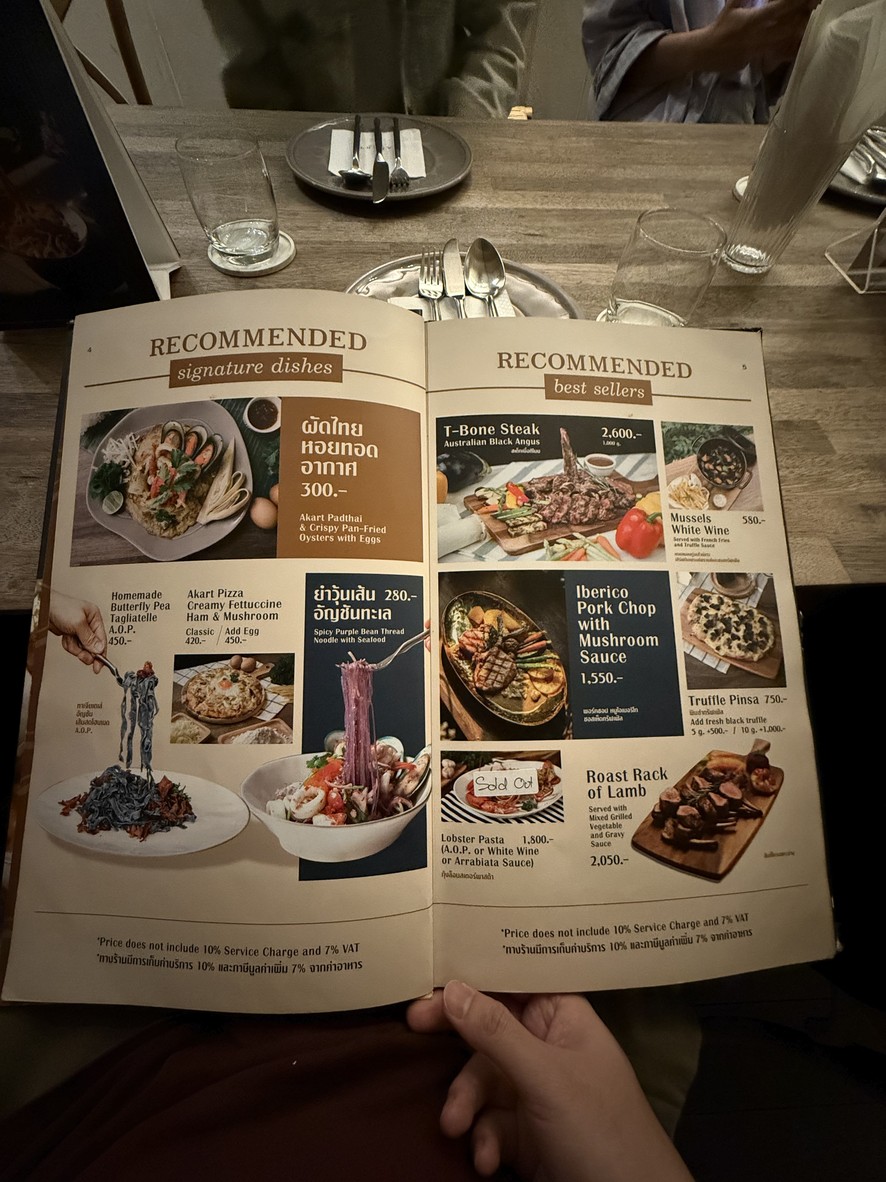 AKART Bistro & Bar menu 1