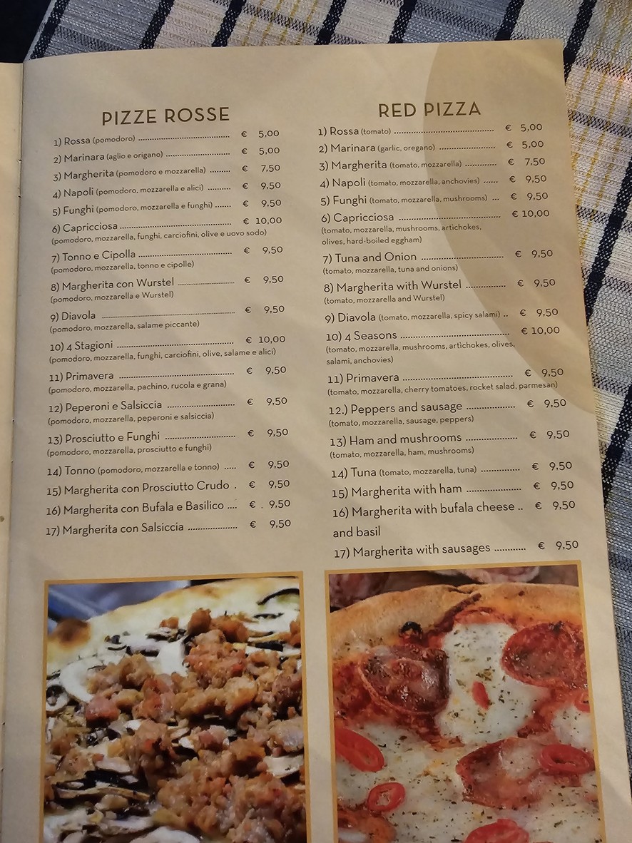 Ristorante Pizzeria Castello menu 6