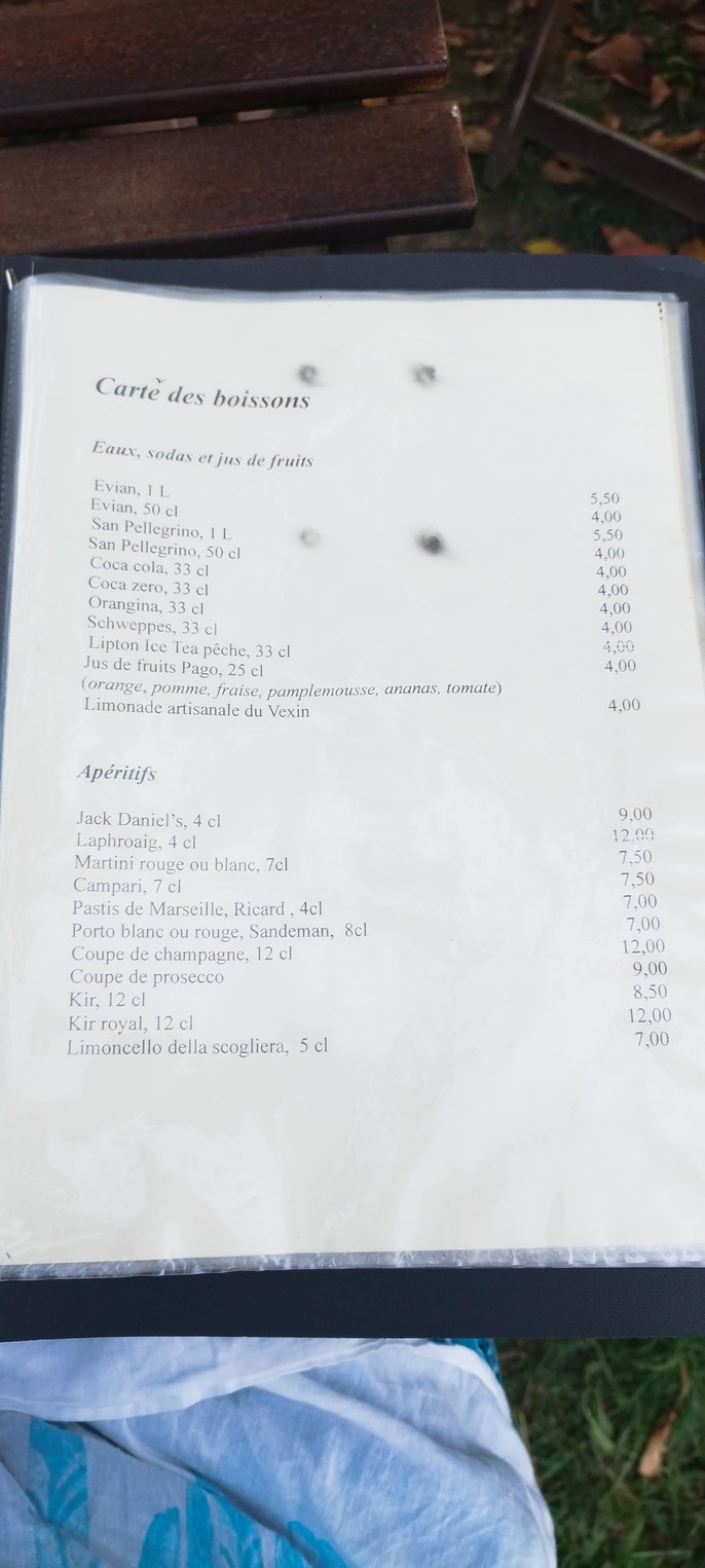 Caracole menu 2