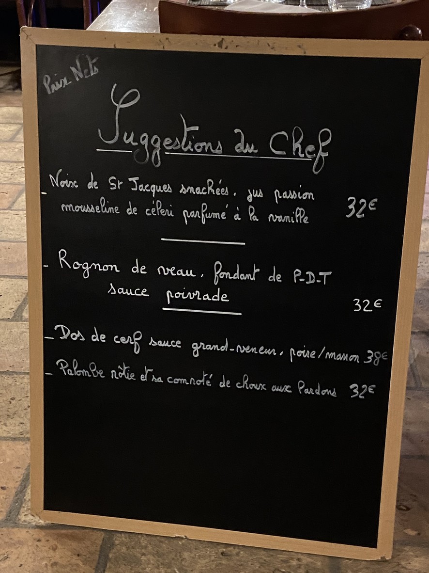 Le 41 Pasteur menu 2