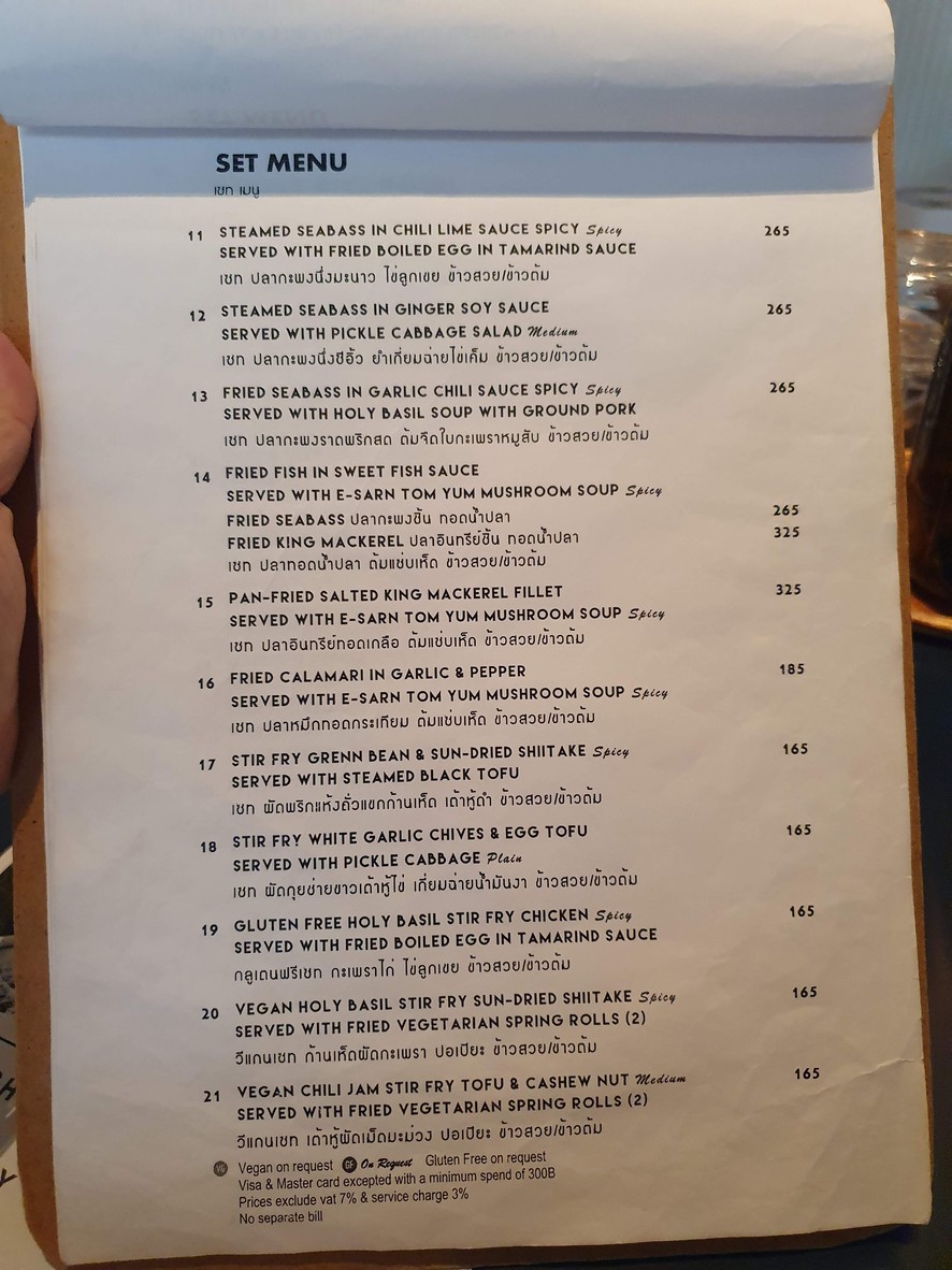 The Local Canteen menu 2