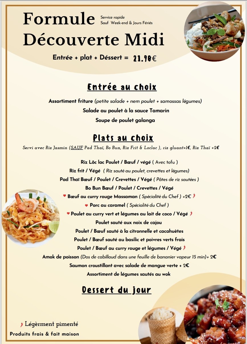 Tamarindo menu 1